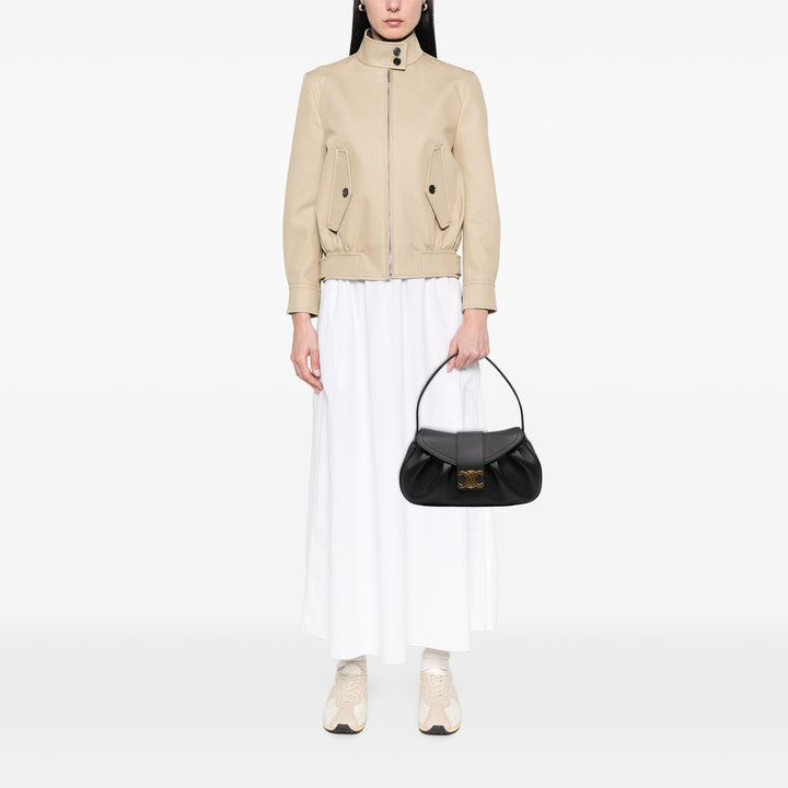 Celine Medium Cuir de veau Triomphe Polly Sac bandoulière