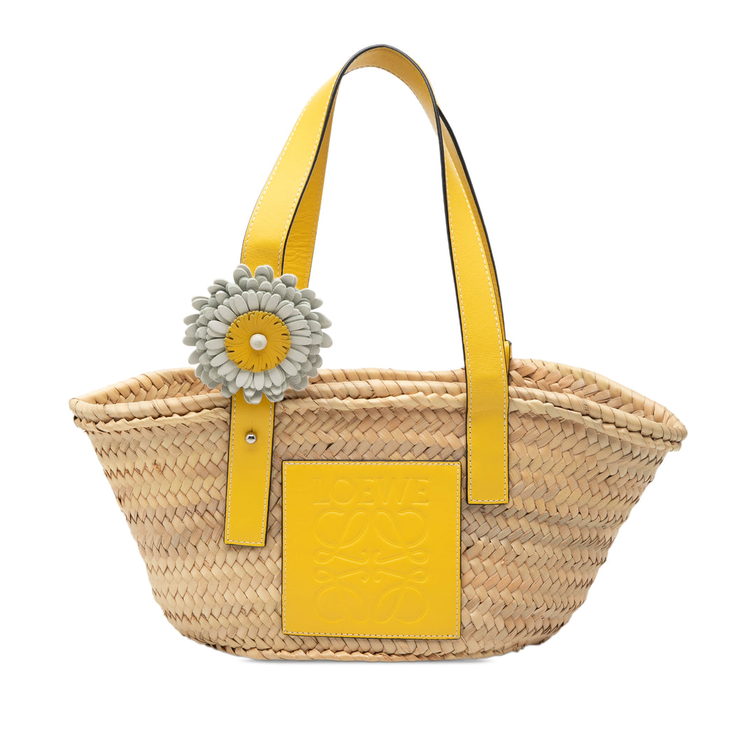 LOEWE Small Palm Leaf Basket Cabas
