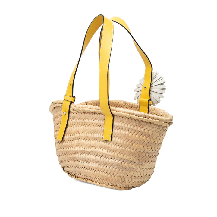 LOEWE Small Palm Leaf Basket Cabas