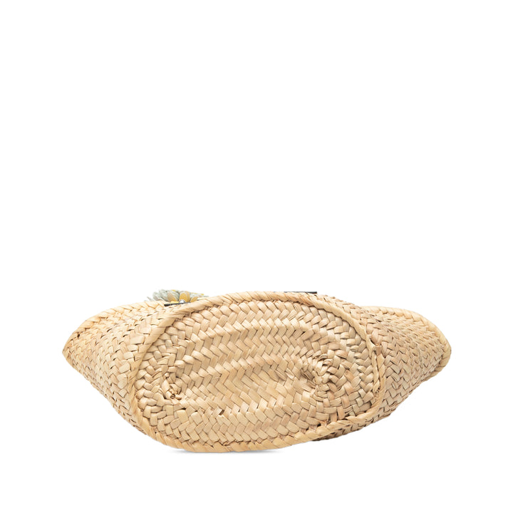 LOEWE Small Palm Leaf Basket Cabas