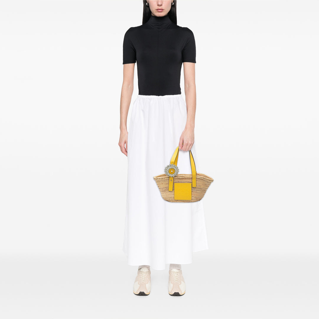 LOEWE Small Palm Leaf Basket Cabas