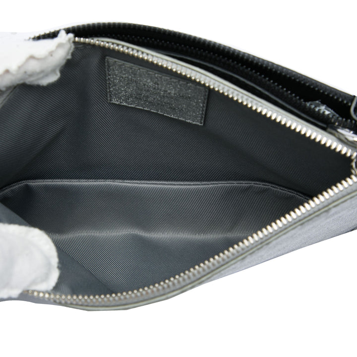 Louis Vuitton Pochette Damier Glitter In The Loop Trio taurillon Noir – vue 4 – GABY PARIS