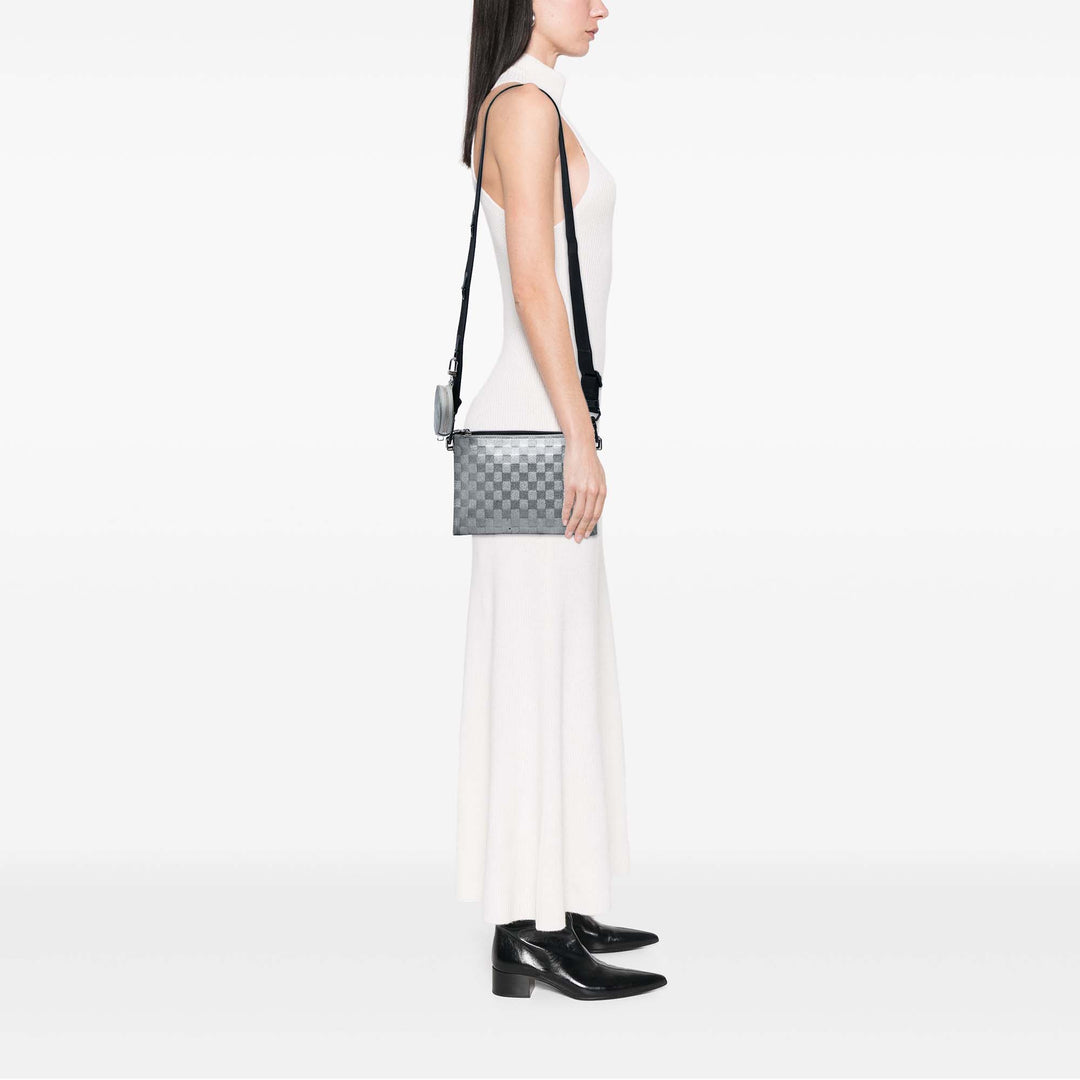 Louis Vuitton Pochette Damier Glitter In The Loop Trio taurillon Noir – vue 6 – GABY PARIS