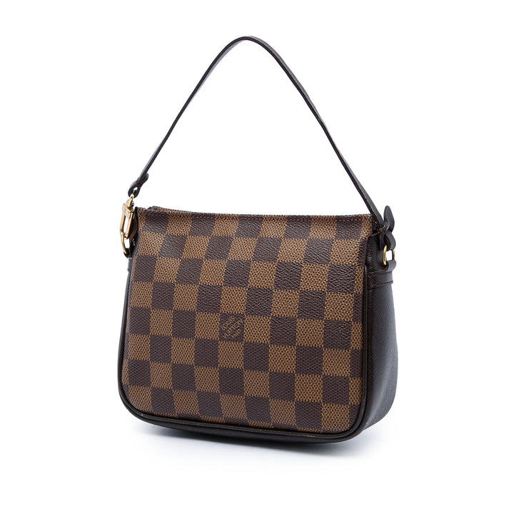 Louis Vuitton Trousse Pochette Damier Ébène Marron