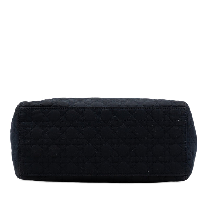Dior Medium Nylon Microcannage Lady Dior