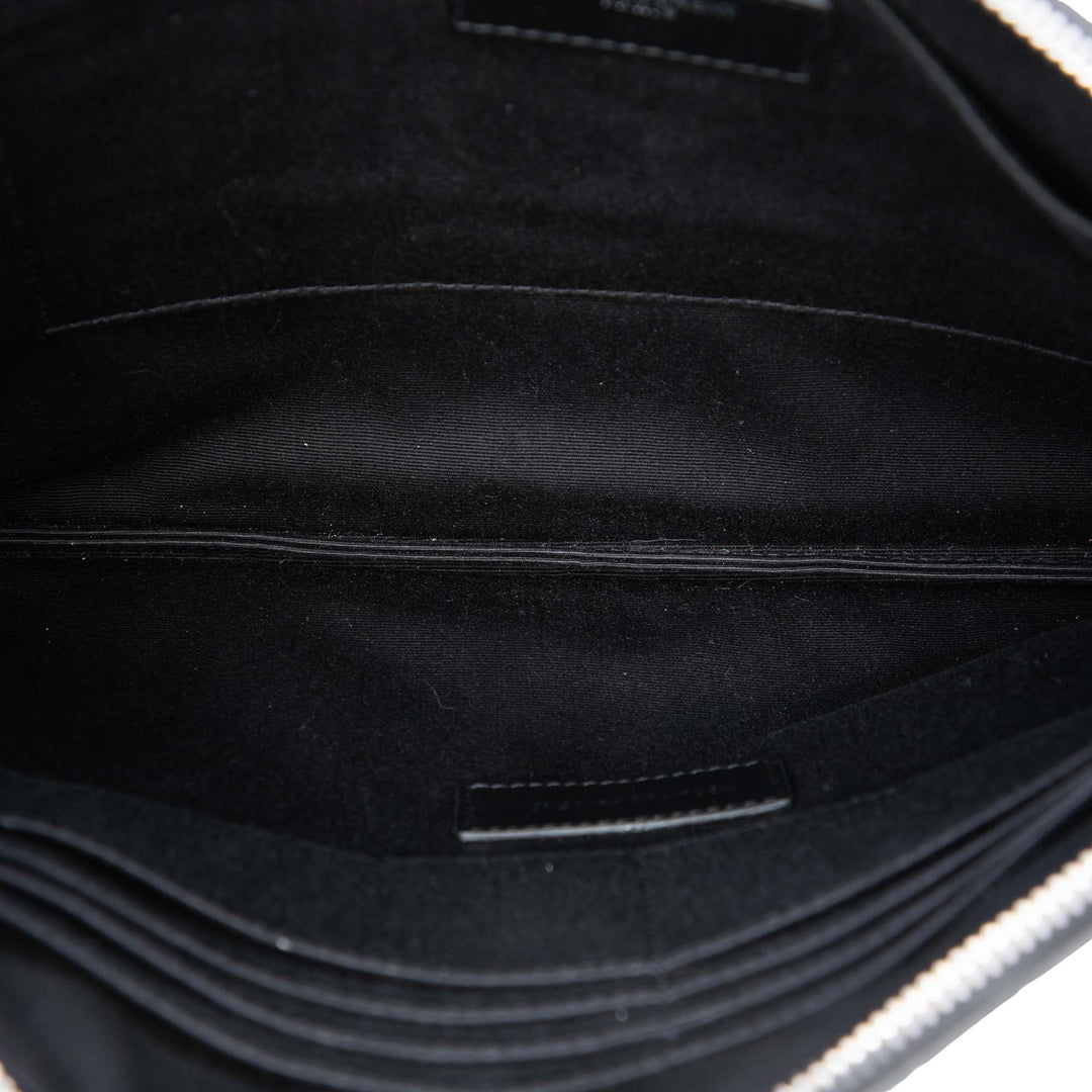 Saint Laurent Croc embossé Cuir Pochette