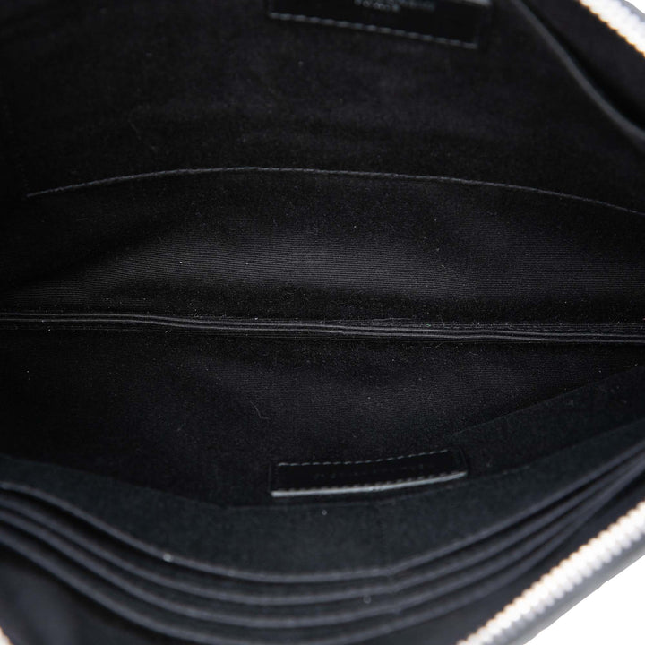 Saint Laurent Croc embossé Cuir Pochette