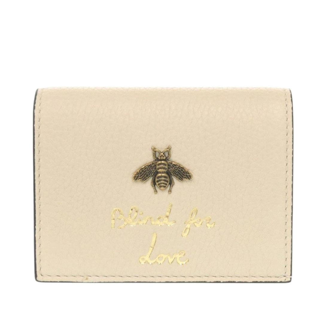 Gucci Cuir de veau Blind for Love Compact Portefeuille