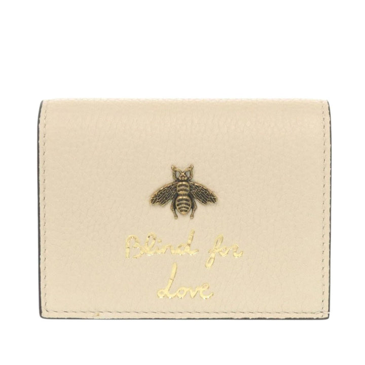Gucci Cuir de veau Blind for Love Compact Portefeuille
