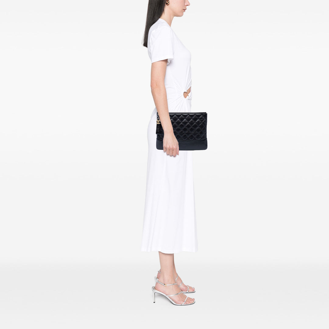 Chanel Medium Matelassé vieilli Cuir de veau Gabrielle O Étui Pochette