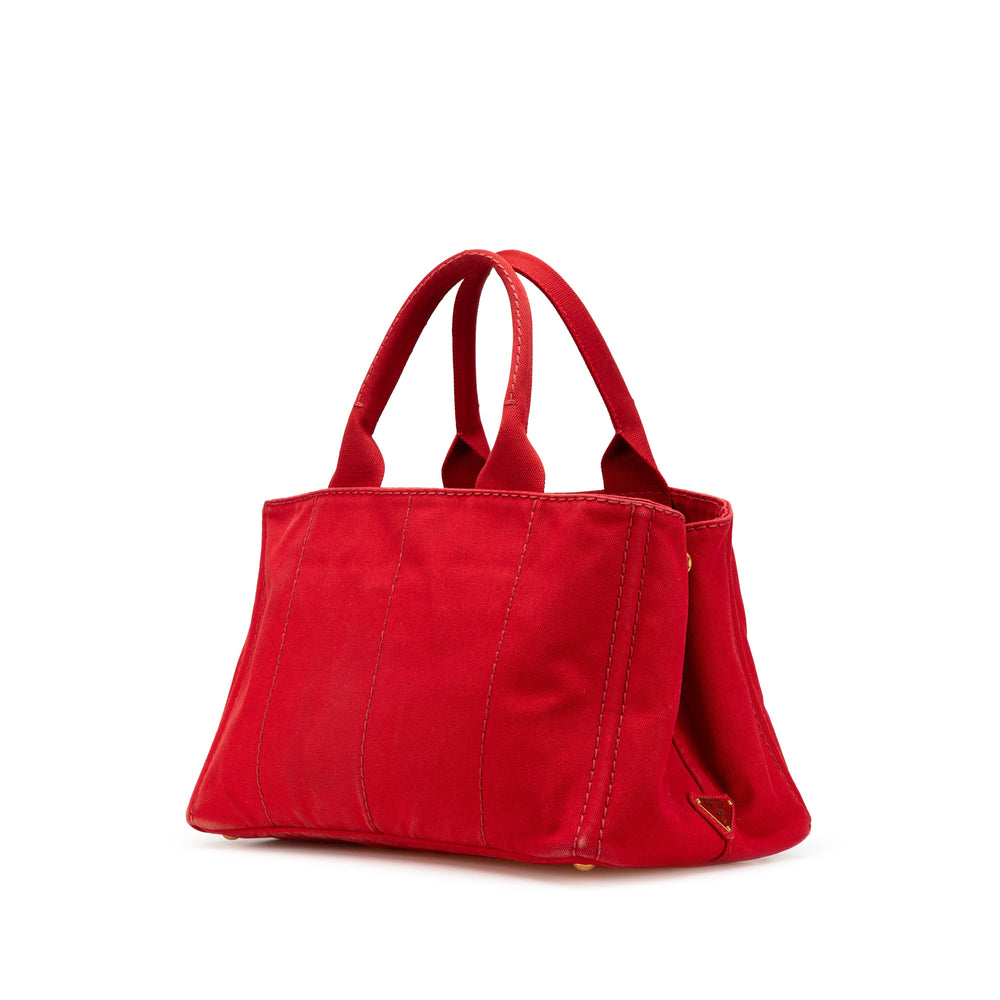Canvas Canapa Logo Satchel Red - Gaby Paris
