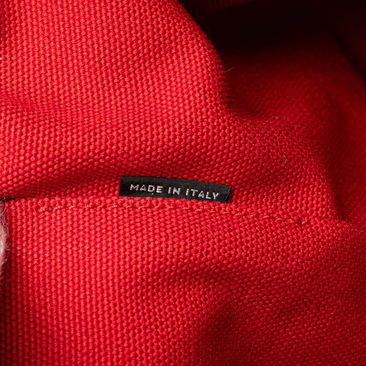 Canvas Canapa Logo Satchel Red - Gaby Paris