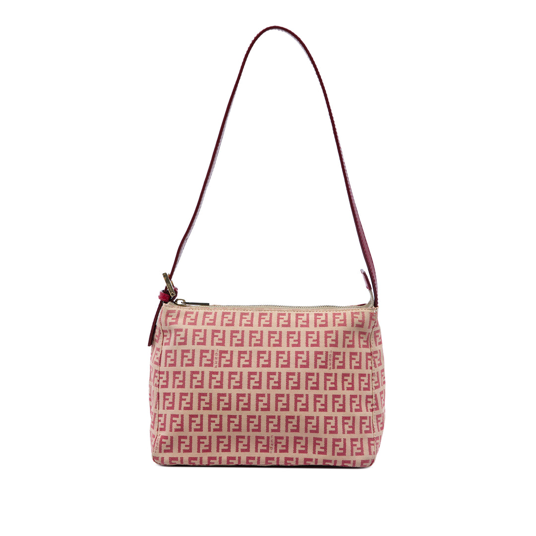 Fendi Sac porté épaule Zucchino Beige – vue principale – GABY PARIS