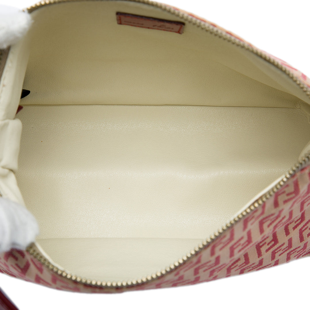 Fendi Sac porté épaule Zucchino Beige – vue 4 – GABY PARIS