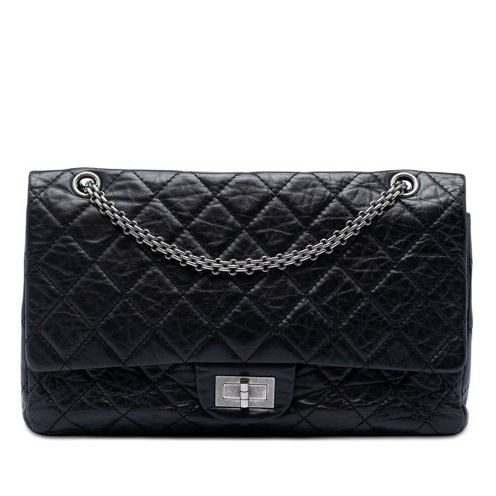 Chanel Matelassé vieilli Cuir de veau Reissue 2.55 Double rabat 227
