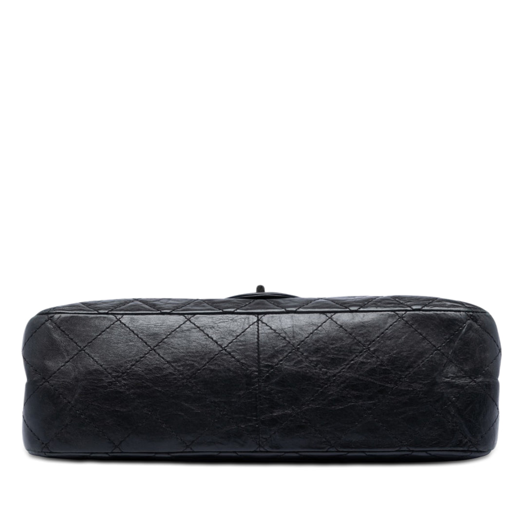 Chanel Matelassé vieilli Cuir de veau Reissue 2.55 Double rabat 227