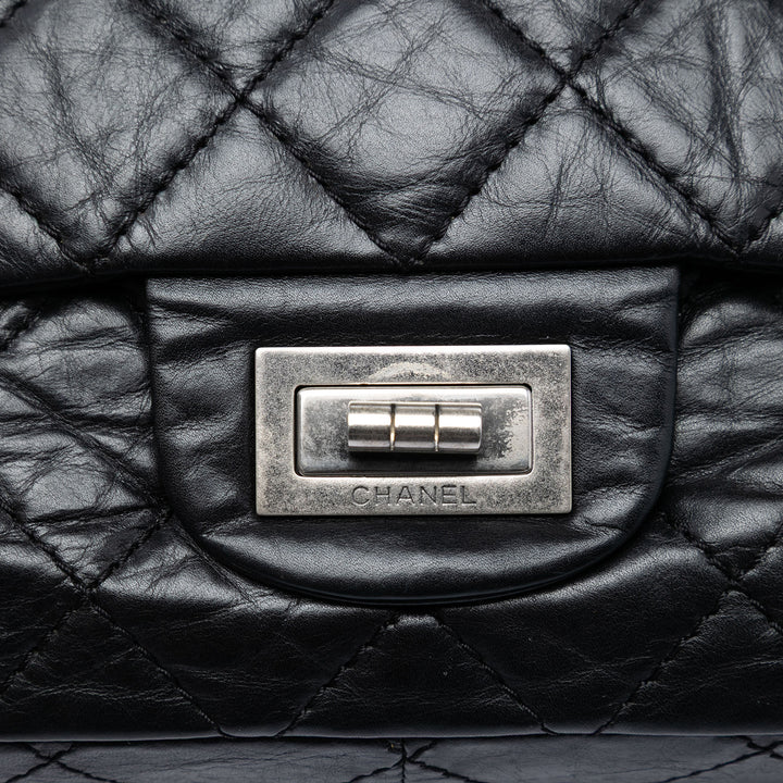 Chanel Matelassé vieilli Cuir de veau Reissue 2.55 Double rabat 227