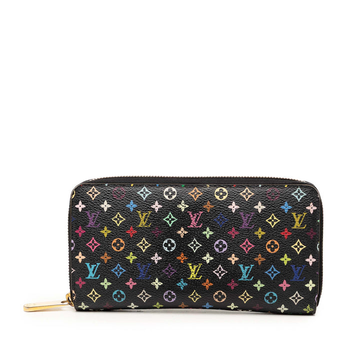 Louis Vuitton Monogram Multicolore Zippy Portefeuille