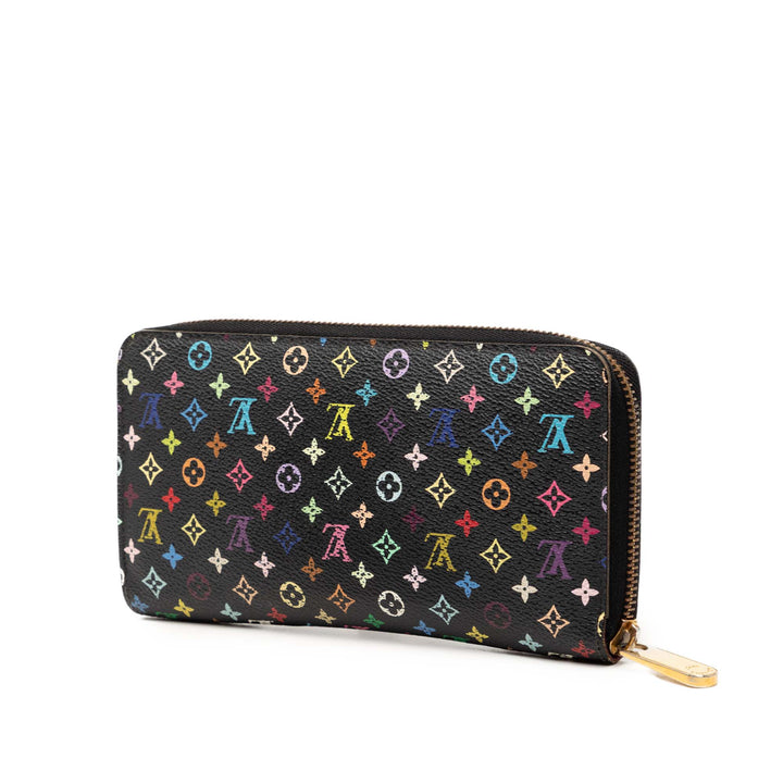 Louis Vuitton Monogram Multicolore Zippy Portefeuille