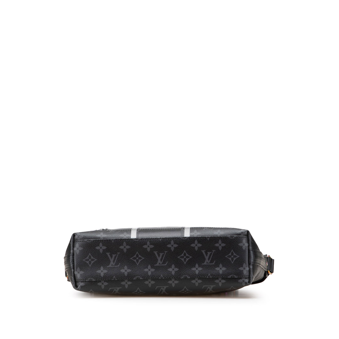 Louis Vuitton Fragment Monogram Eclipse Flash Apollo Messenger PM Noir