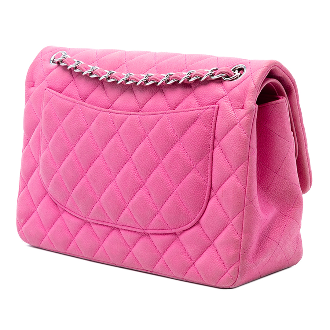 Chanel Jumbo Classic Caviar Double rabat