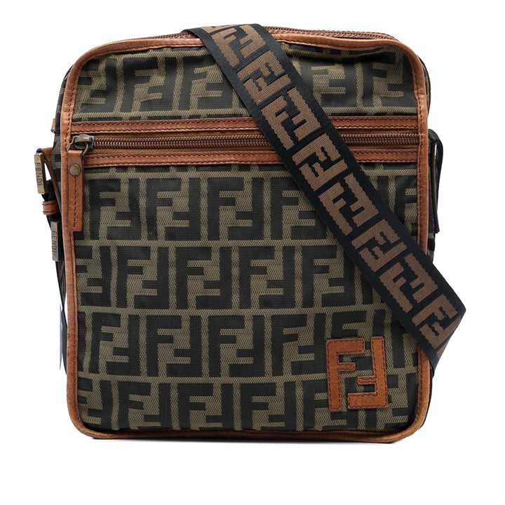 Fendi Zucca Toile Sac porté croisé