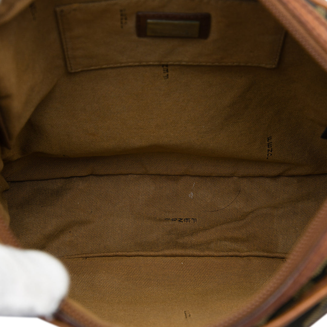 Fendi Zucca Toile Sac porté croisé