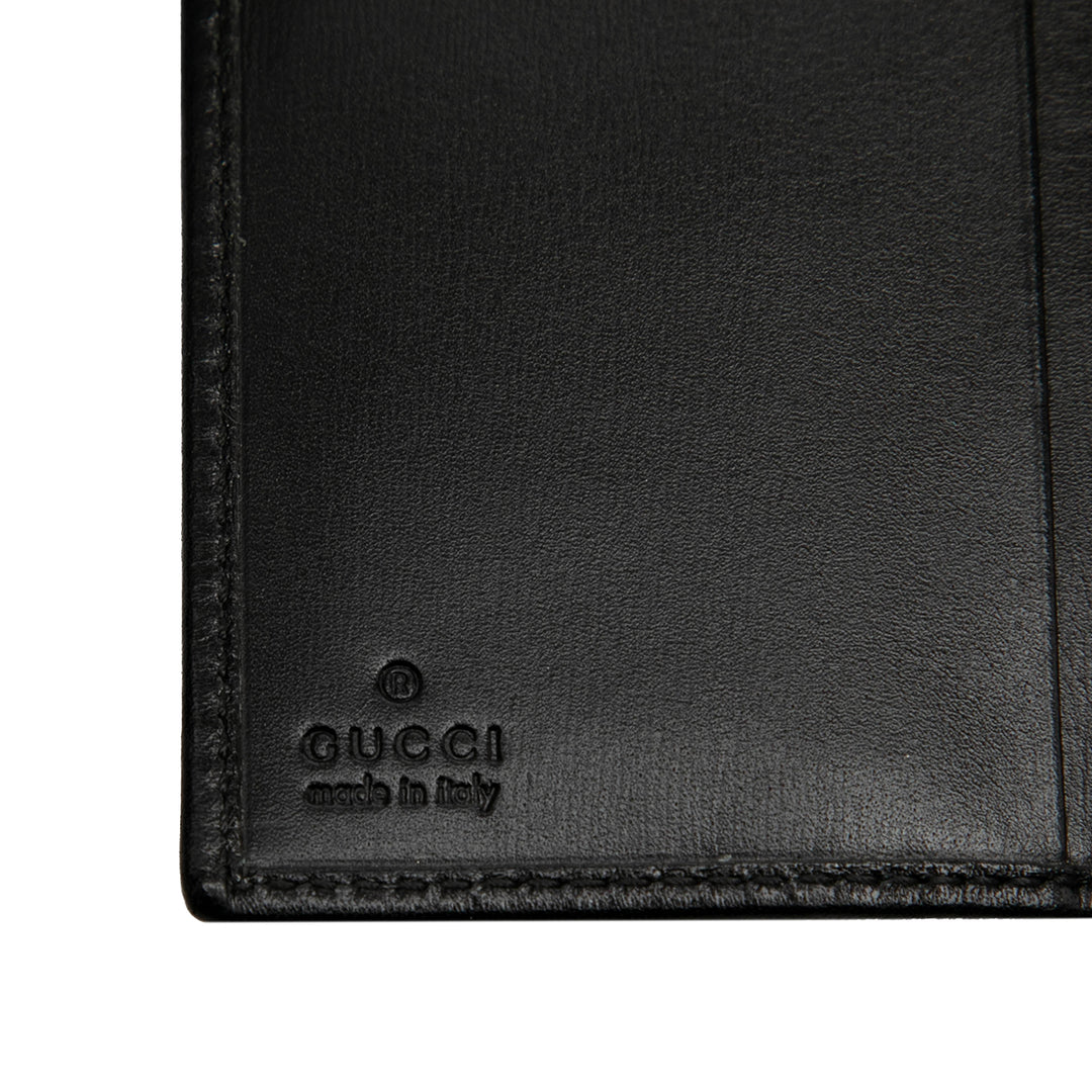 Gucci GG Toile Web Bifold Card Holder