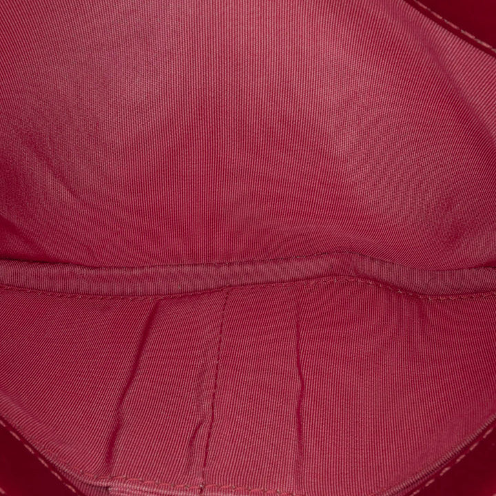 CC Lambskin and Tweed Flap Red - Gaby Paris