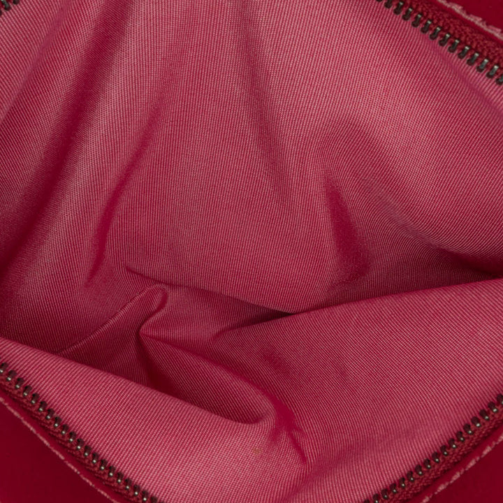 CC Lambskin and Tweed Flap Red - Gaby Paris
