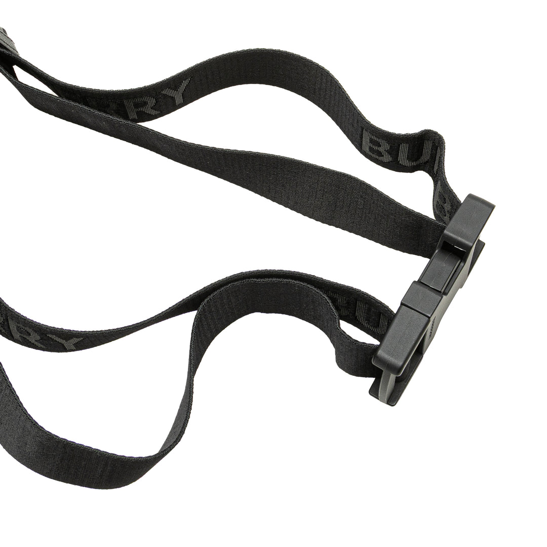 Nylon Logo Cannon Belt Bag Brown - Gaby Paris