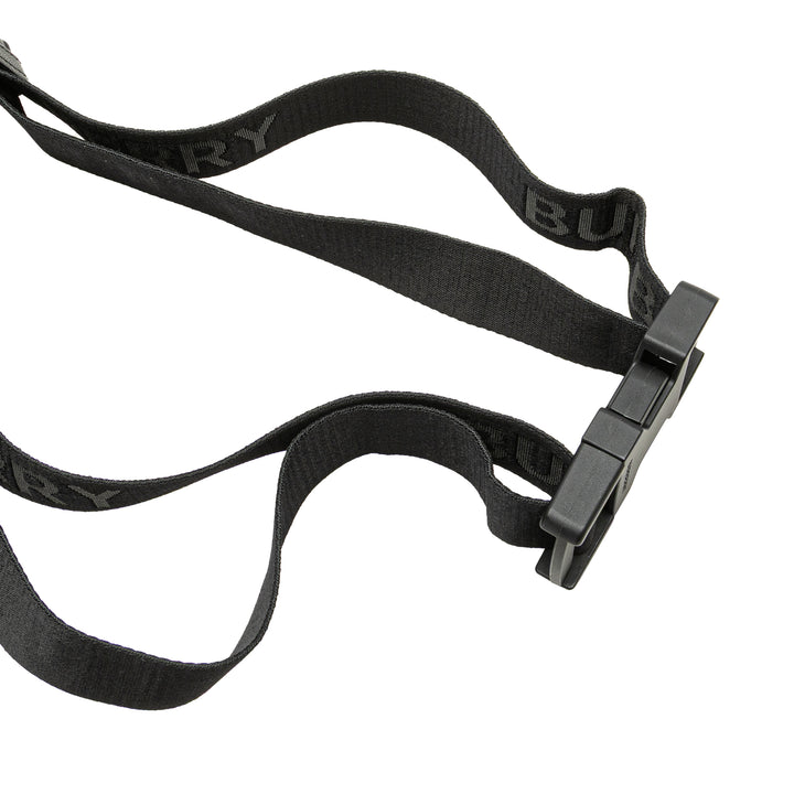 Nylon Logo Cannon Belt Bag Brown - Gaby Paris