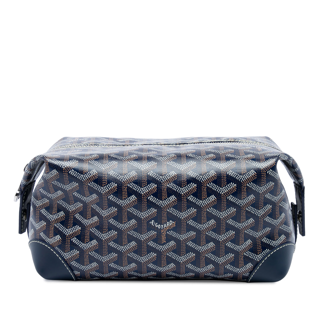 Goyard Bowling Toiletry 25 Goyardine Bleu