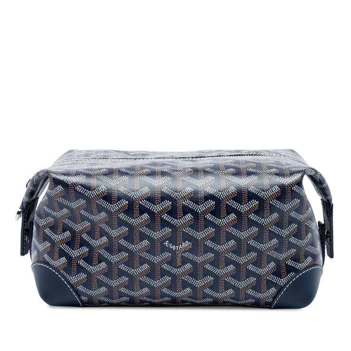 Goyard Bowling Toiletry 25 Goyardine Bleu