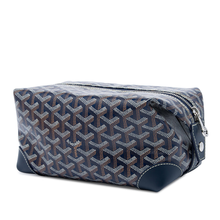 Goyard Bowling Toiletry 25 Goyardine Bleu