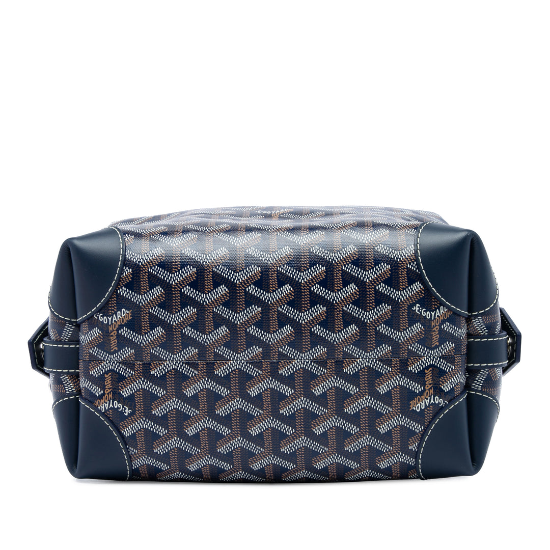 Goyard Bowling Toiletry 25 Goyardine Bleu