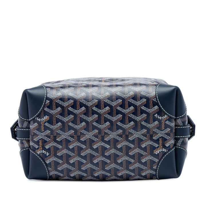 Goyard Bowling Toiletry 25 Goyardine Bleu