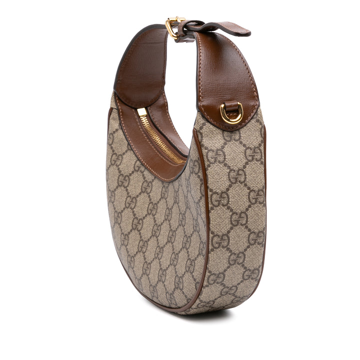Half Moon Sac Mini GG Supreme Beige