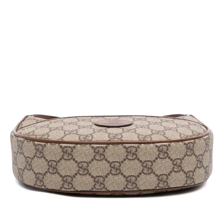 Half Moon Sac Mini GG Supreme Beige