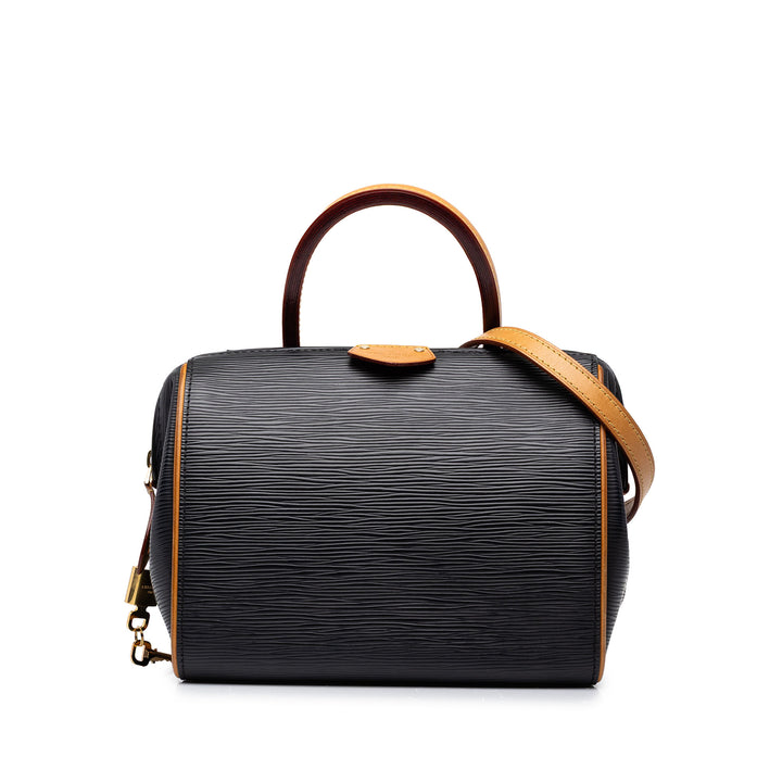 Louis Vuitton Sac à main Doc Épi BB Noir – vue principale – GABY PARIS