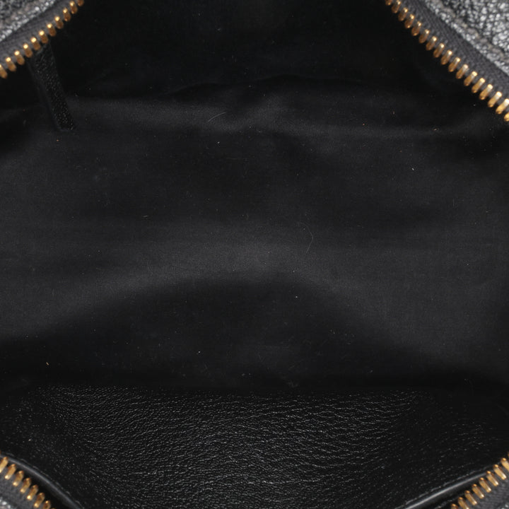 Madras Fiocco Bow Satchel Black - Gaby Paris