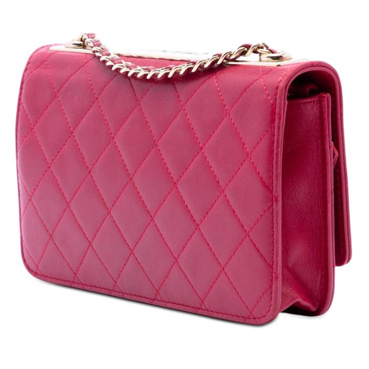 Chanel Matelassé Cuir d’agneau Trendy CC Wallet on Chain