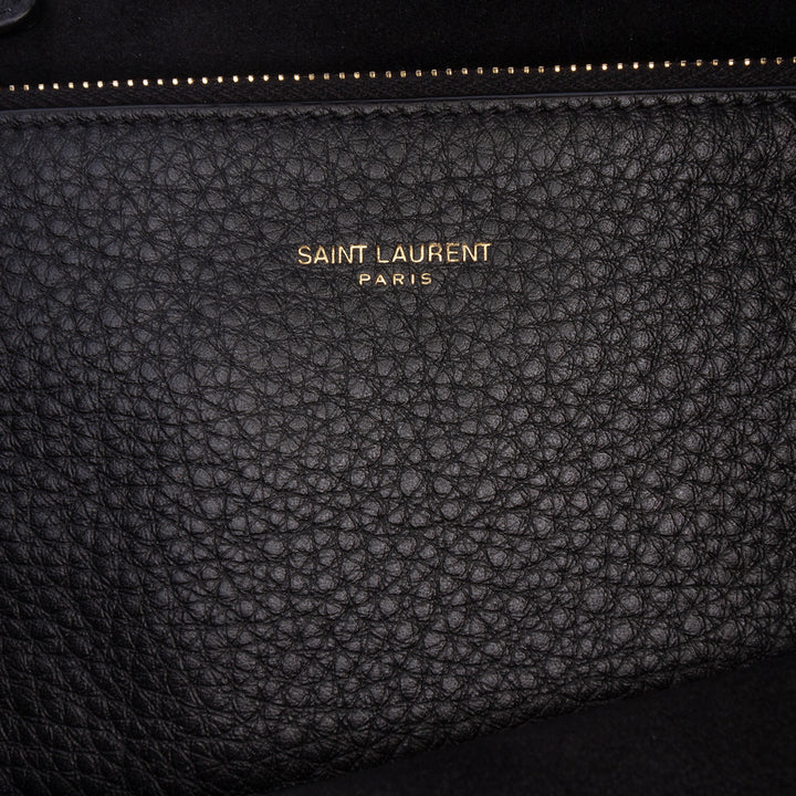 grainé Le 5 a 7 Hobo Cuir de veau grainé Noir