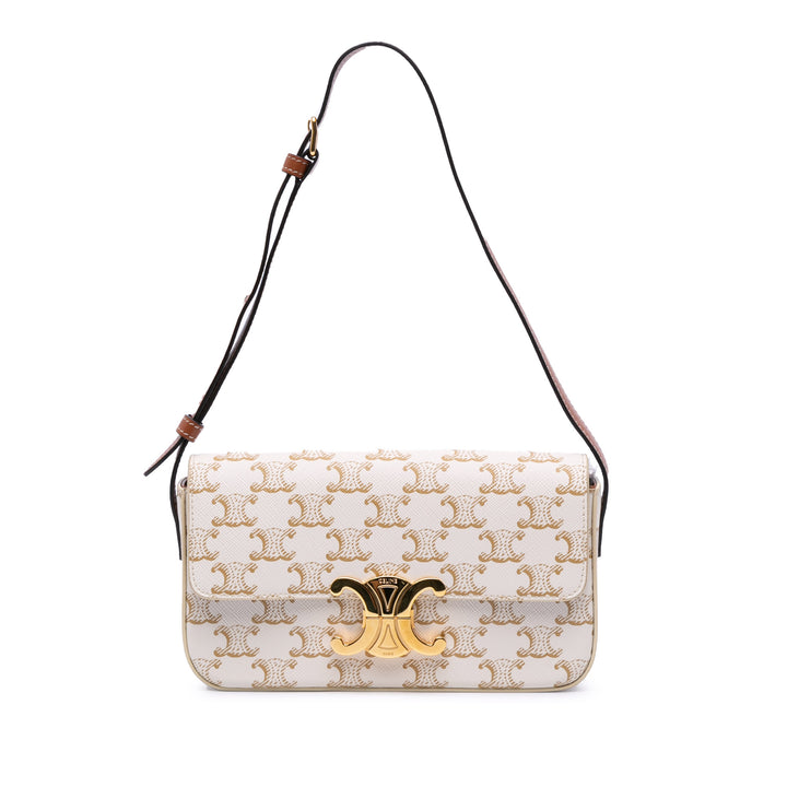Celine Triomphe Coated Toile Claude Sac bandoulière – GABY PARIS Authentique