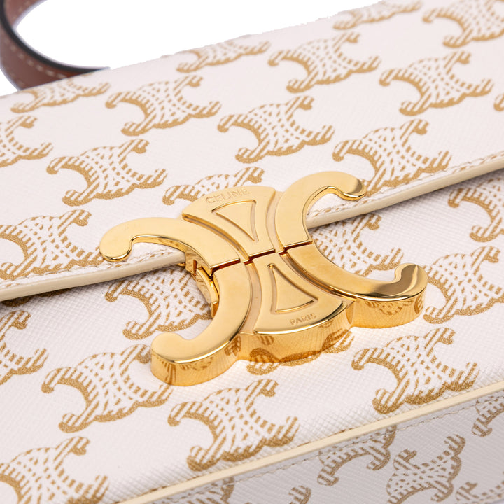 Celine Triomphe Coated Toile Claude Sac bandoulière – GABY PARIS Authentique