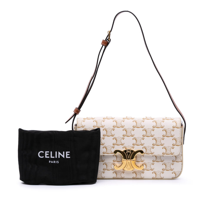 Celine Triomphe Coated Toile Claude Sac bandoulière – GABY PARIS Authentique