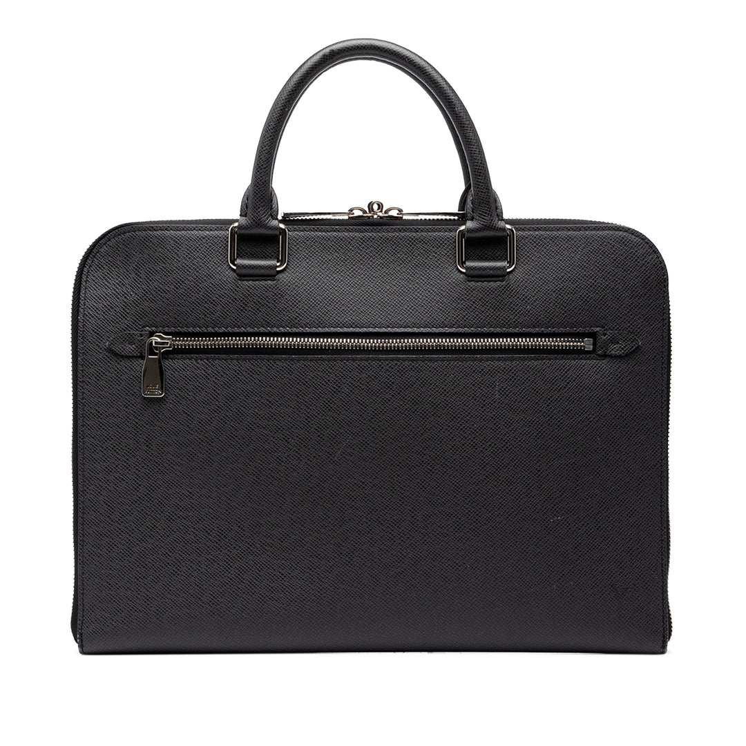 Louis Vuitton Porte-documents Taiga Porte Documents Slim Noir – vue principale – GABY PARIS