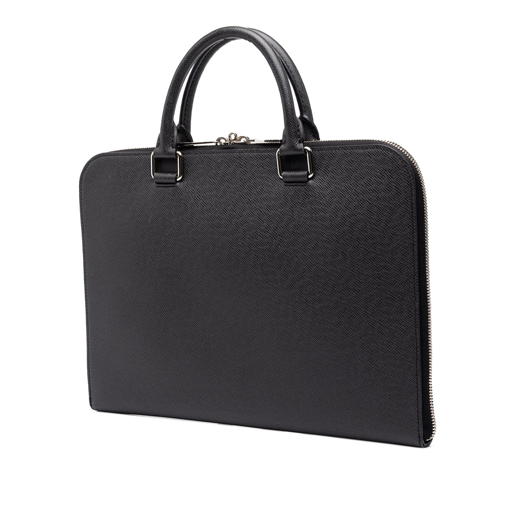 Louis Vuitton Porte-documents Taiga Porte Documents Slim Noir – vue 2 – GABY PARIS