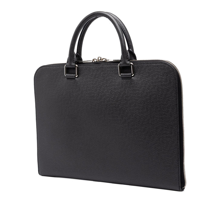Louis Vuitton Porte-documents Taiga Porte Documents Slim Noir – vue 2 – GABY PARIS