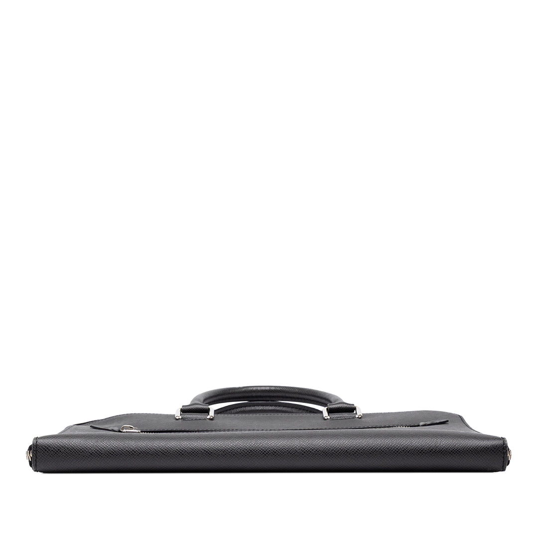 Louis Vuitton Porte-documents Taiga Porte Documents Slim Noir – vue 3 – GABY PARIS